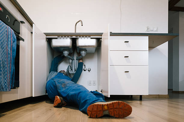 Professional Drain Cleaning technician working in Lehighton, PA